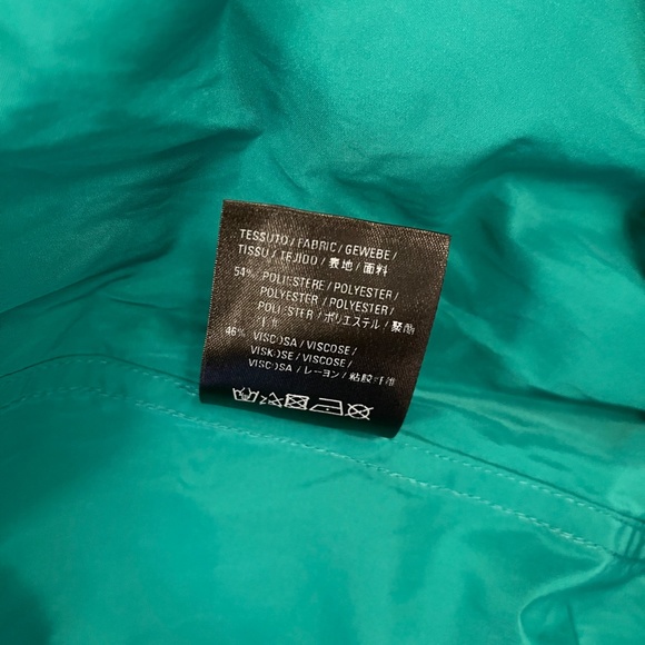 Balenciaga "Archetype" Logo Green Windbreaker - Picture 5 of 6